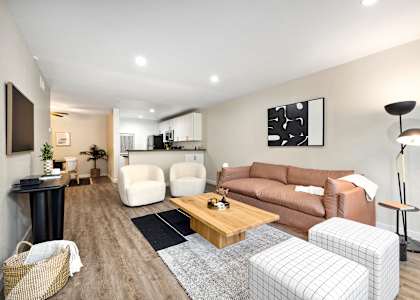 Living Area at The Reserve at Warner Center Apartments, Woodland Hills