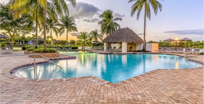 Swimming Pool With Lounge Chairs at The Winston by Windsor, Pembroke Pines, 33025
