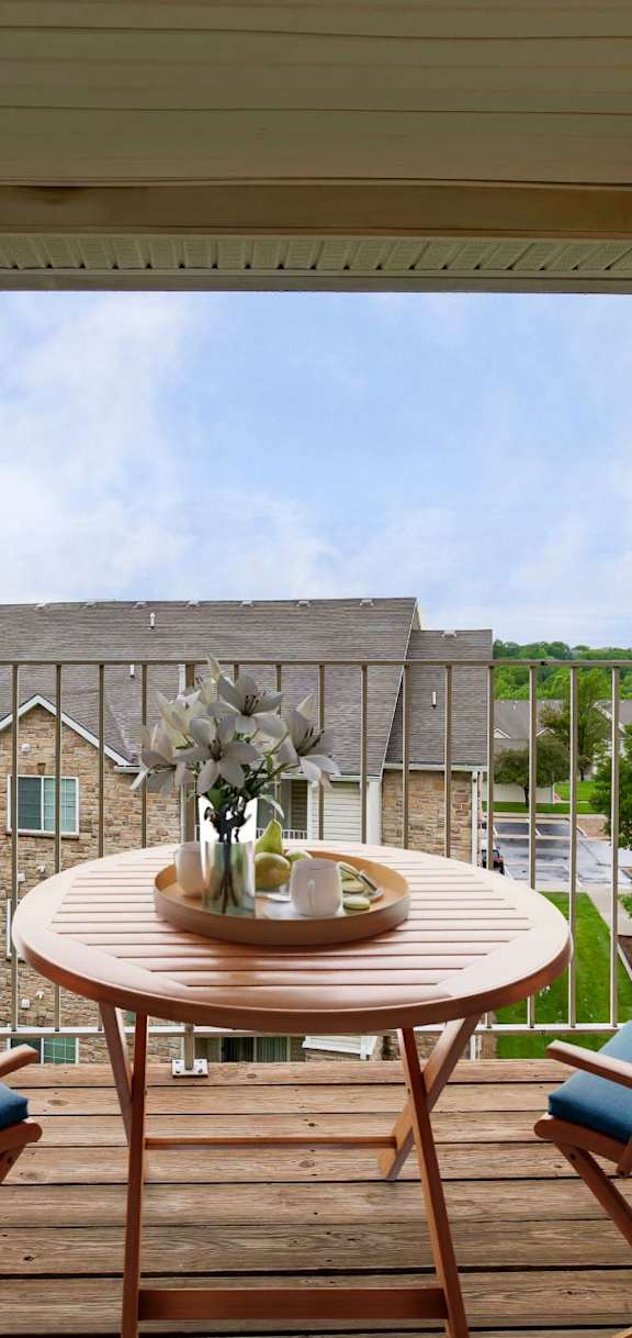 Balcony with Furniture