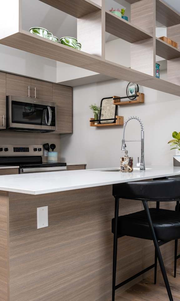 Aspire11 Apartments in Tacoma, Washington Model Kitchen