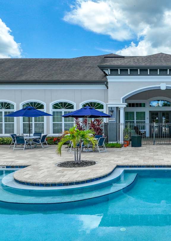 Exterior Pool view of The Reserves at Alafaya