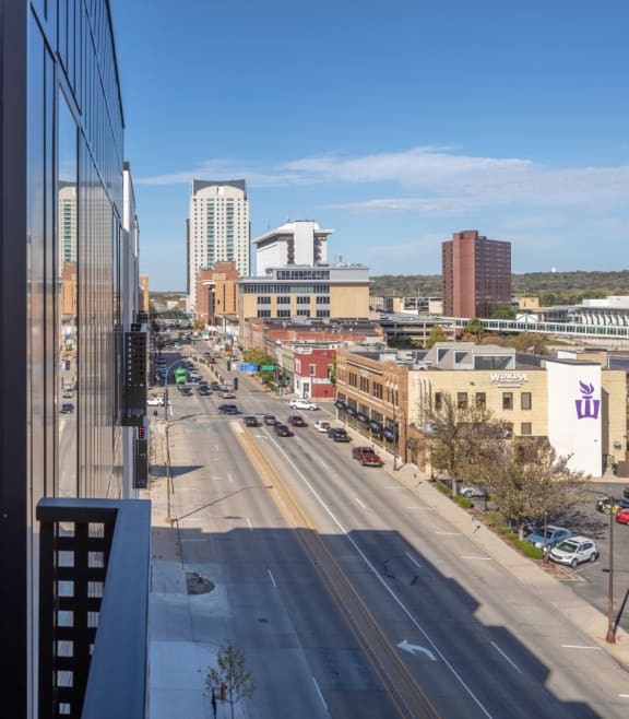 a view of the city at Maven on Broadway, Minnesota, 55904