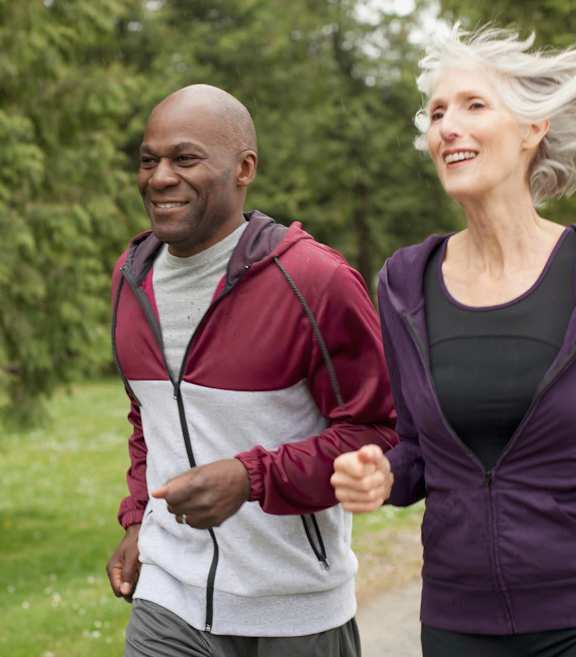 Lincoln Property Company Couple Jogging