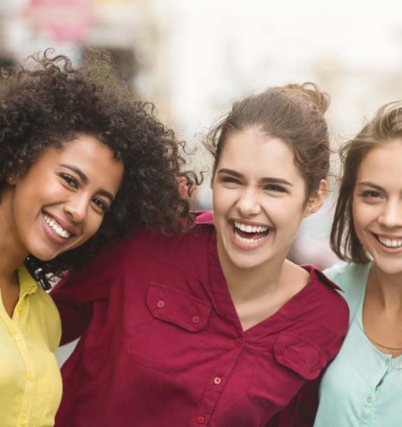 Lincoln Property Company Girls Laughing