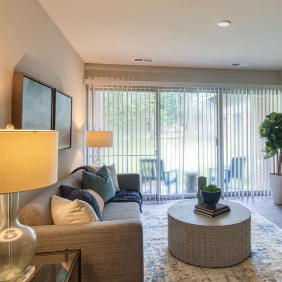 Living Room With TV at Acclaim at  Carriage Hill, Richmond, 23228