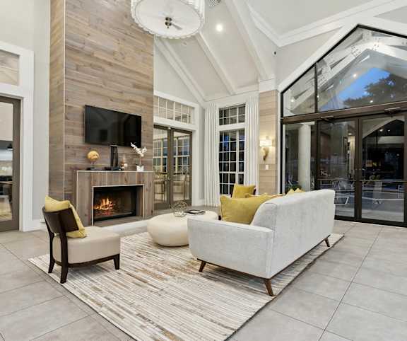 Clubhouse at Caribbean Breeze Apartments in Tampa, Florida