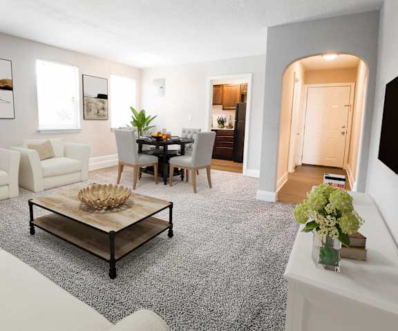 Dining Room at Mount Ridge Apartments, Baltimore, 21228