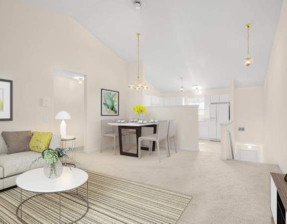 Living Room at Briarcliff Village, Michigan
