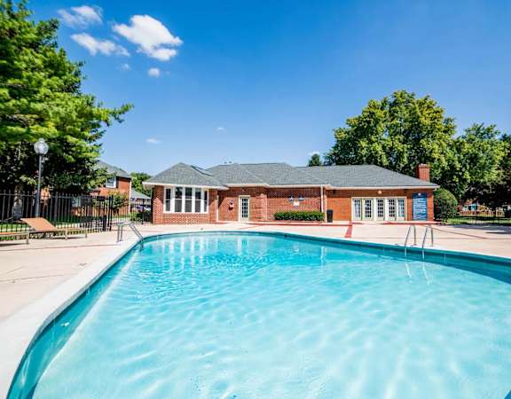 Resort style pool at Barrington Estates Apartments, IN, 46260