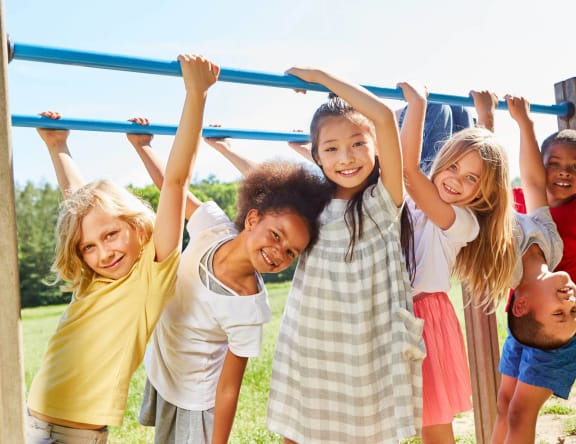 Group of Children Playing at The Montecito, Colorado Springs