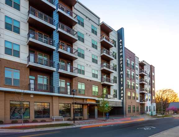 Alton Optimist Park Apartments in Charlotte, North Carolina Exterior