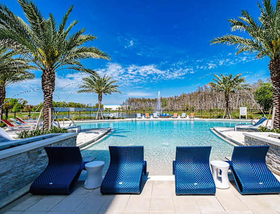 Swimming Pool at Altis Grand Suncoast Apartments in Land o' Lakes, FL 34638