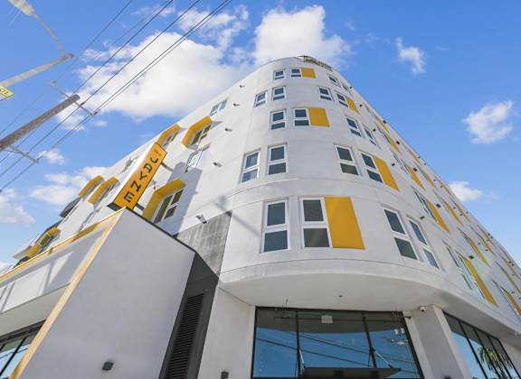 Elegant Exterior View at The Jayne, Los Angeles California