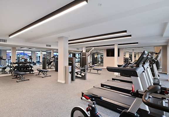 Apartments with a Fitness Center at The Huntington Luxury Apartments in Duarte CA