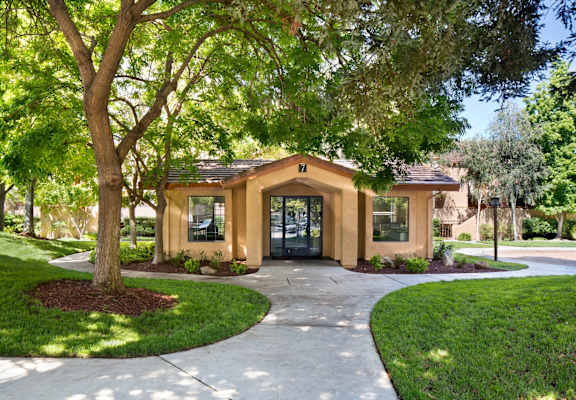 Leasing Office Exterior at The Maddox Sunnyvale, California