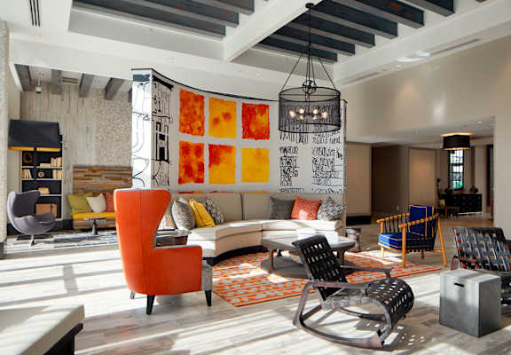 State Of Art Living Room at Indigo 301, King of Prussia