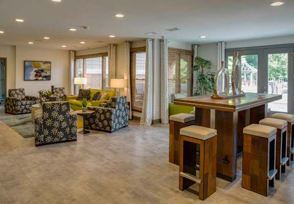 Kitchen & Living Room at Waters Landing in Germantown, MD