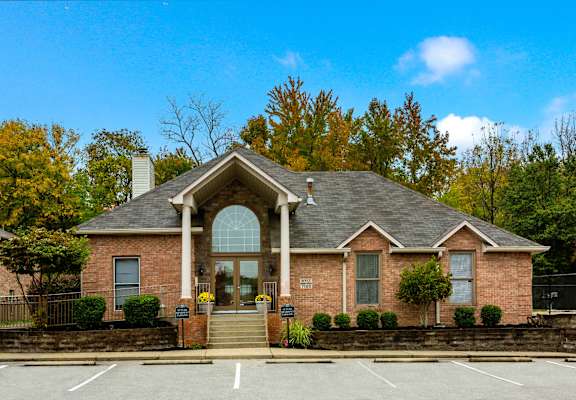 Apartment Building Exterior at Park Place Apartments, Louisville, KY