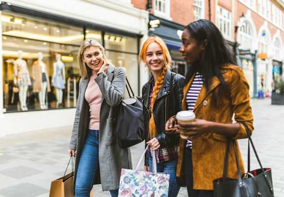 Women Shopping at Kingwood Glen, TX 77339