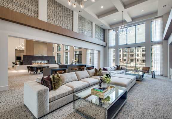 Berkshire Exchange Resident Lounge in Spring, TX