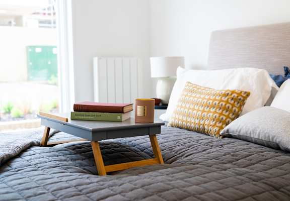 Bedroom with a comfortable bed at The Chapters , Ely, CB7 4DI