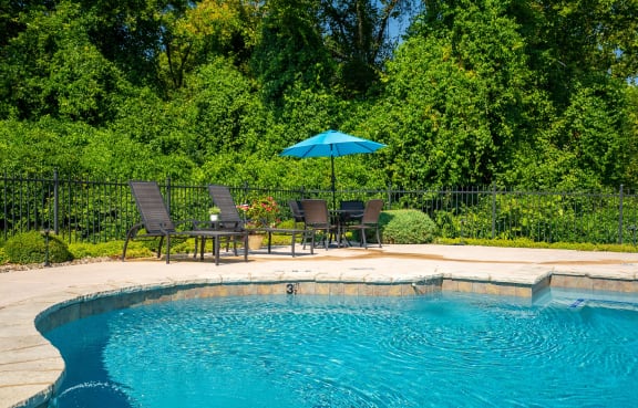Lounge Furniture By The Pool