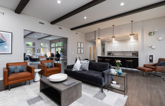Open floor plan at Russellville Commons
