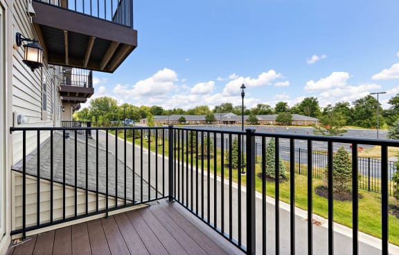 View from the balcony at Park West, 48187