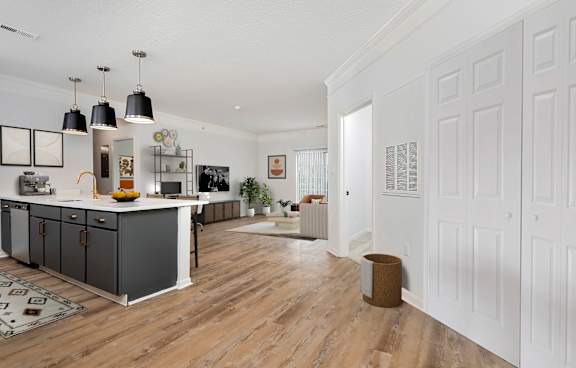Kitchen Area at Times Square, Dublin, OH