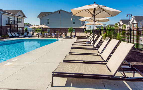 swimming pool at Overland Park, Pickerington, OH