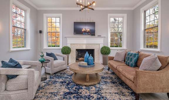 The Residence at Christopher Wren social lounge
