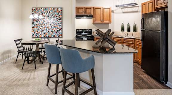 Kitchen at Woodland Trail, Georgia