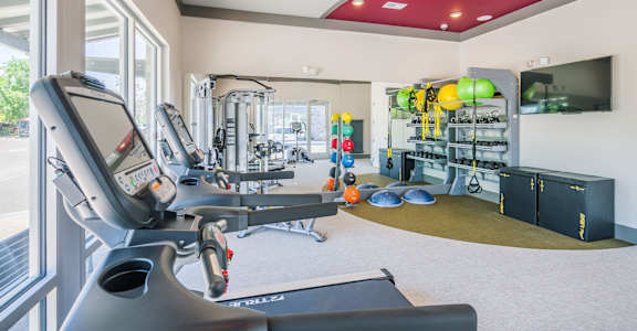 Fitness Center interior Decor at The Six, Mount Pleasant
