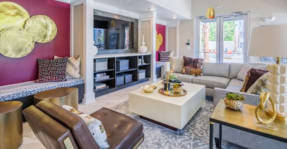 Clubroom Living Room at The Six, Mount Pleasant, 29466