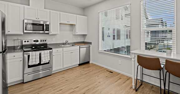 Fir Grove Townhomes in Vancouver, Washington Model Kitchen