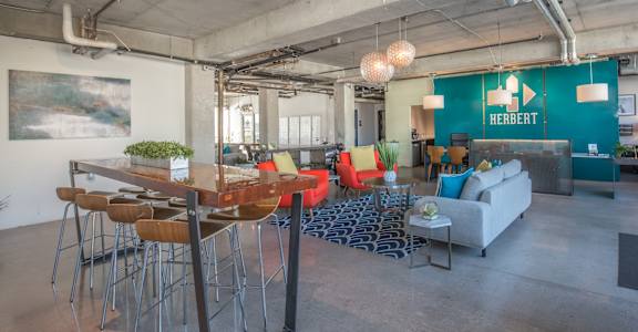 Herbert Residential Apartments in Tucson, Arizona Clubhouse Lounge