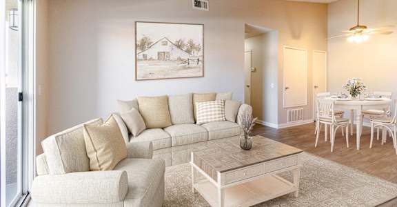 Waterstone at Murrieta Apartments in Murrieta, California Model Living Room