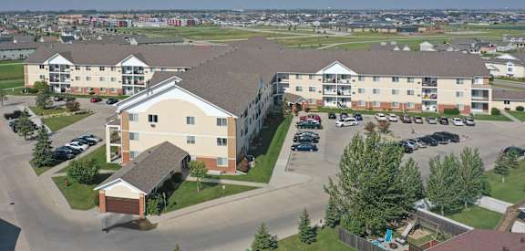 arial view of the residences at silver hill in suitland, md