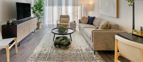 Living Room at Delphine on Diamond, California