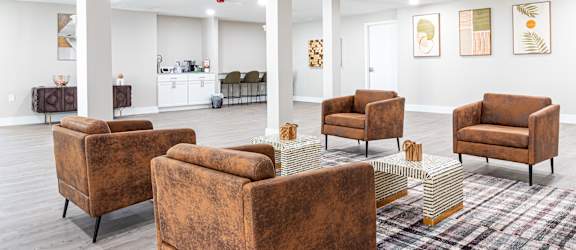 the preserve at ballantyne commons community living room