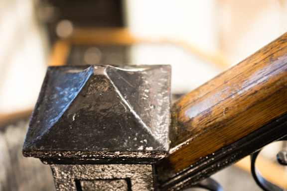A blacksmith's anvil is shown in close-up.