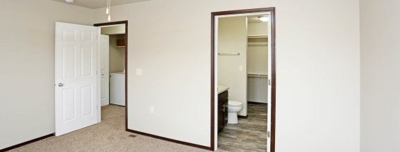our apartments have a ceiling fan and plenty of natural light