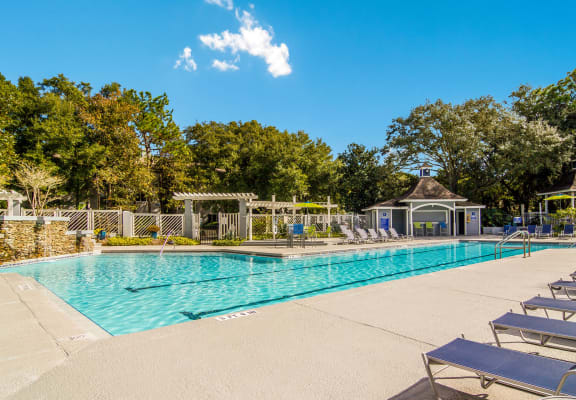 Pool with Sundeck at St. Johns Forest Apartments, Jacksonville, FL