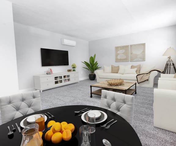 Living Room at Mount Ridge Apartments, Baltimore, 21228