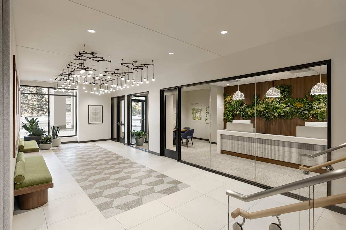 Arcata Apartments lobby interior - Golden Valley, MN