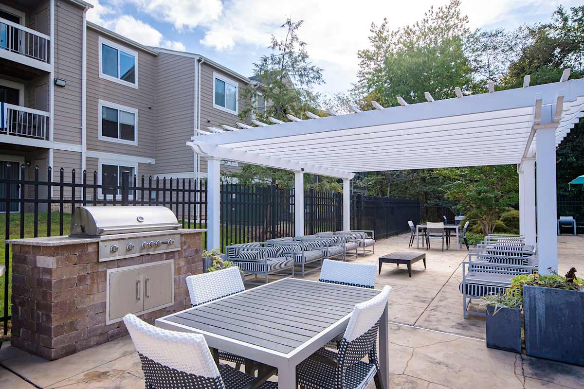 Woodside Apartments grill area - Lorton, VA