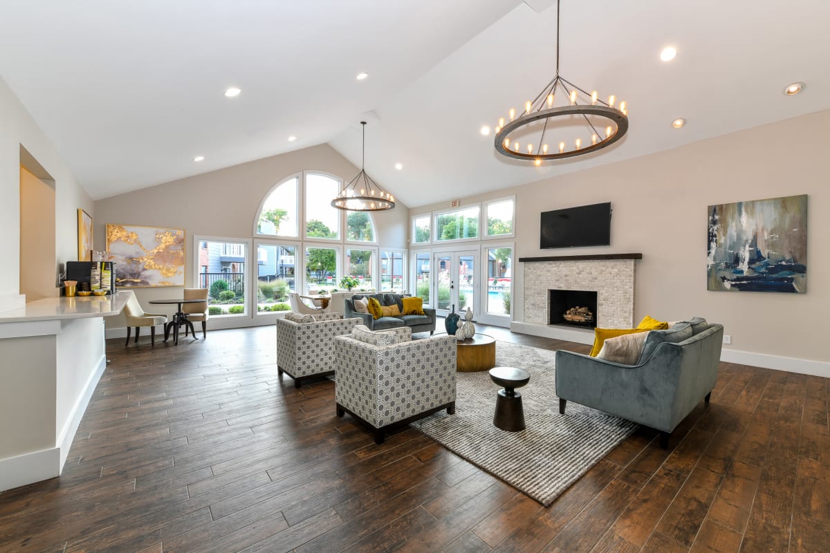 Waterford Place clubhouse interior - Louisville, KY