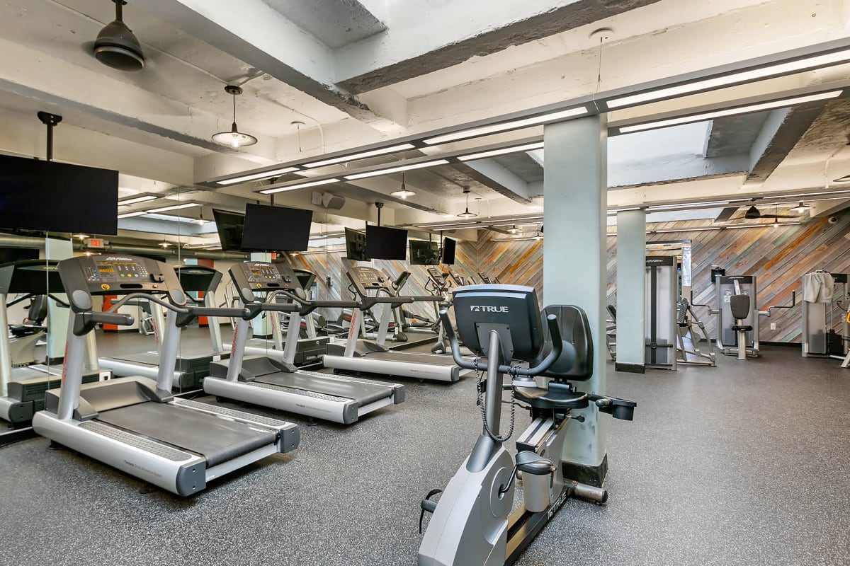Alden Park Luxury Apartments fitness center - Philadelphia, PA