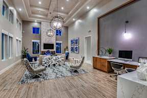 Business Center at The Morgan Luxury Apartments in Orlando FL