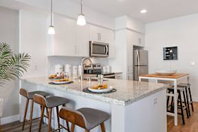 Modern Kitchens at The Huntington Luxury Apartments in Duarte CA